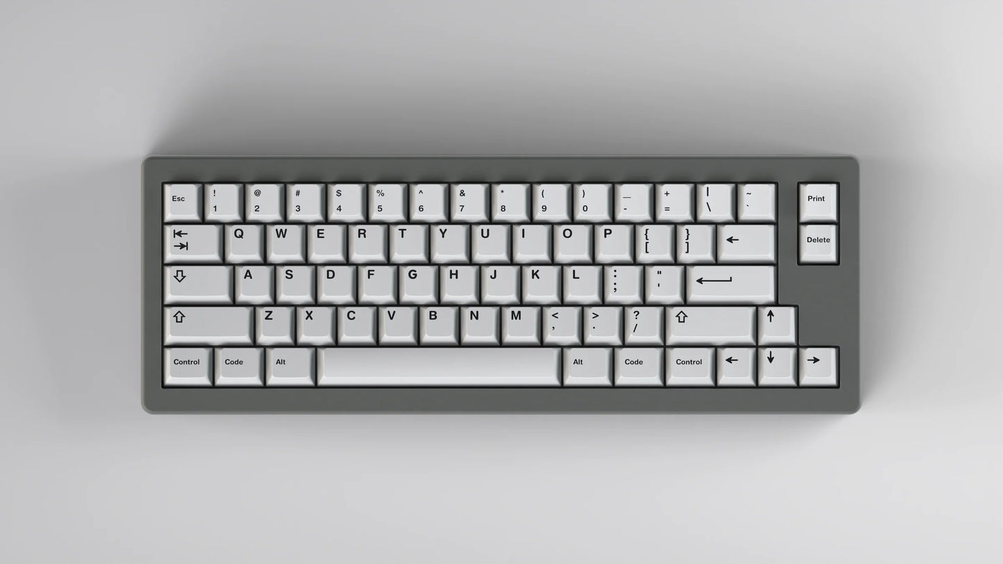 GMK Bleached Base Keycap Set