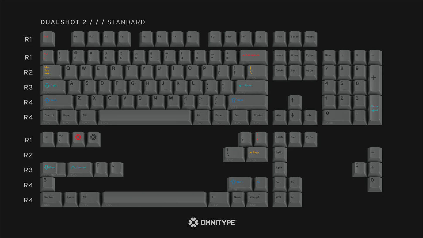 GMK Dualshot 2 Standard Keycap Set