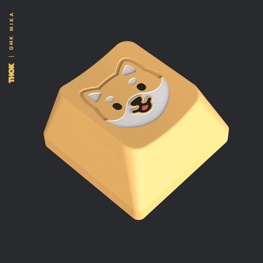 GMK Mika THOK Metal Artisan Keycap â FVCK YEAH