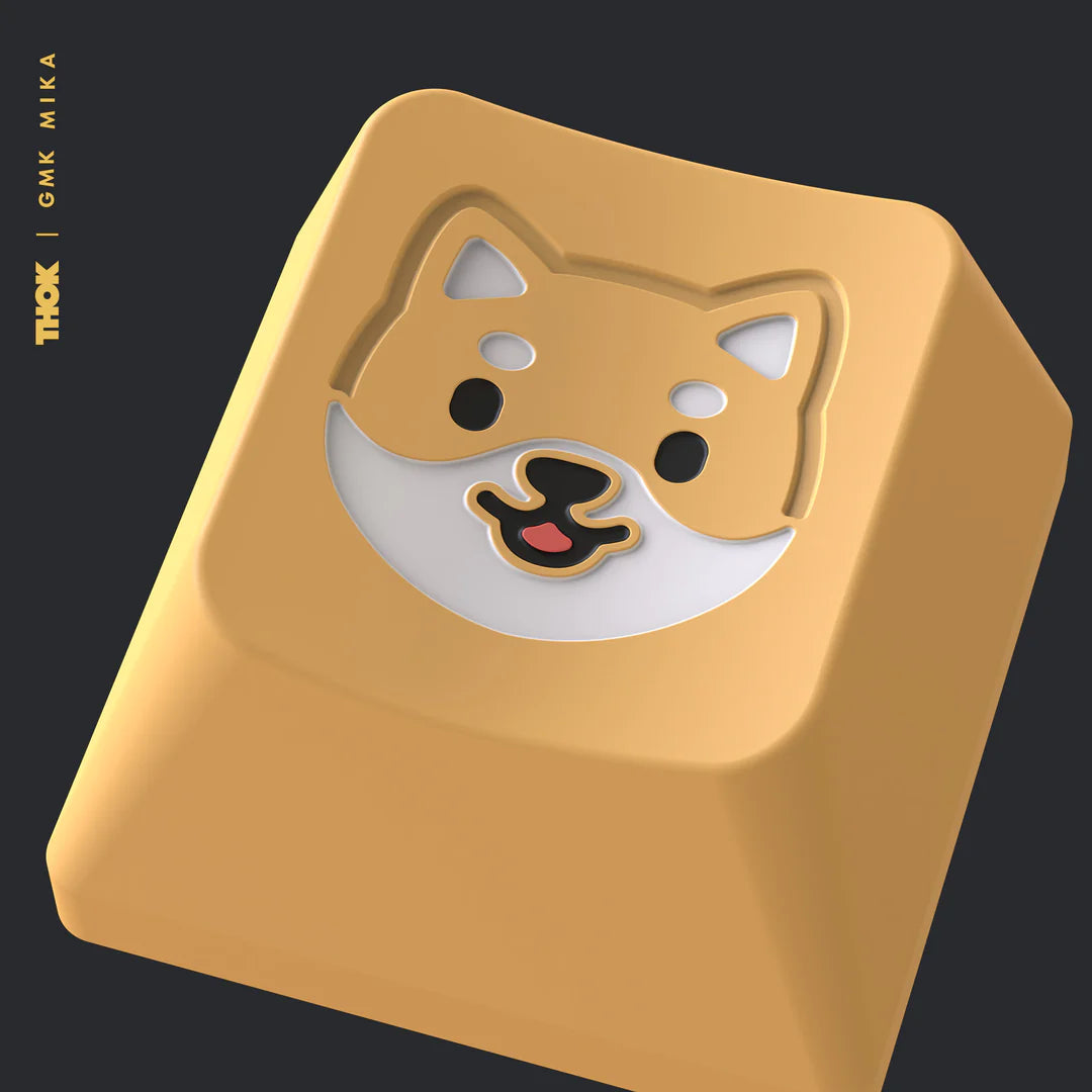 GMK Mika THOK Metal Artisan Keycap â FVCK YEAH