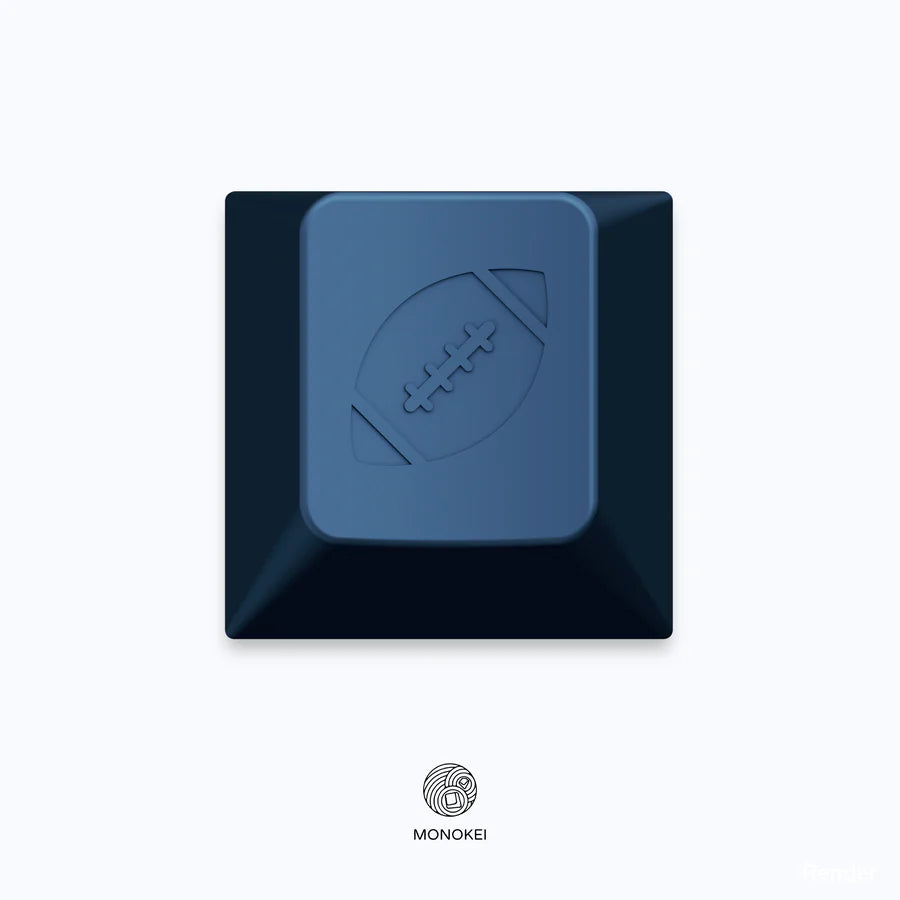 GMK Rudy R2 MONOKEI Blue Football Keycap – FVCK YEAH