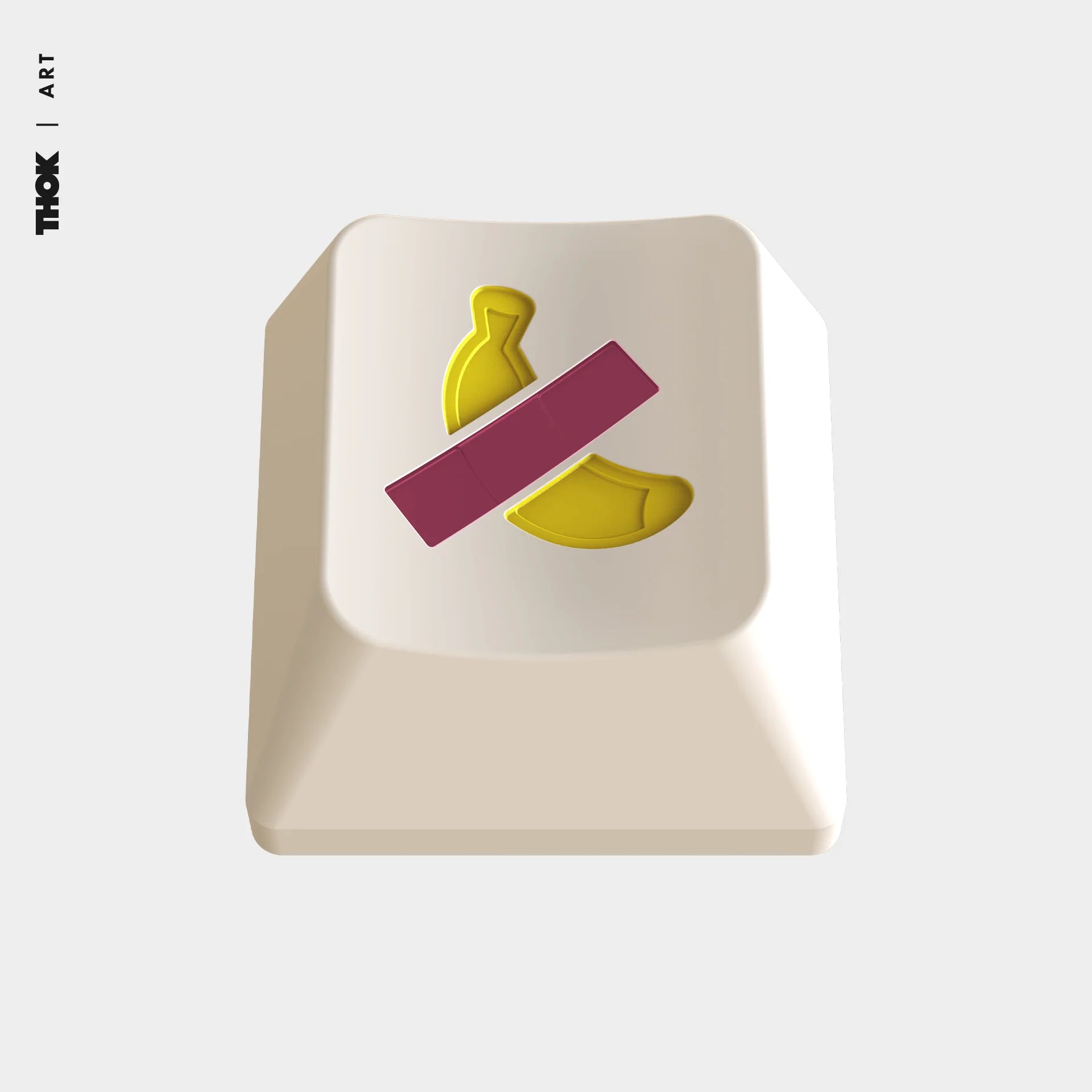 GMK Art THOK Metal Artisan Keycap â FVCK YEAH