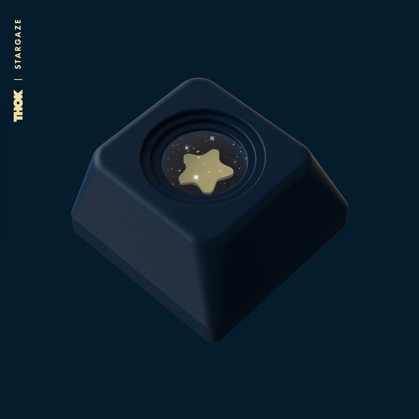 GMK Stargaze THOK Brass Star Keycap