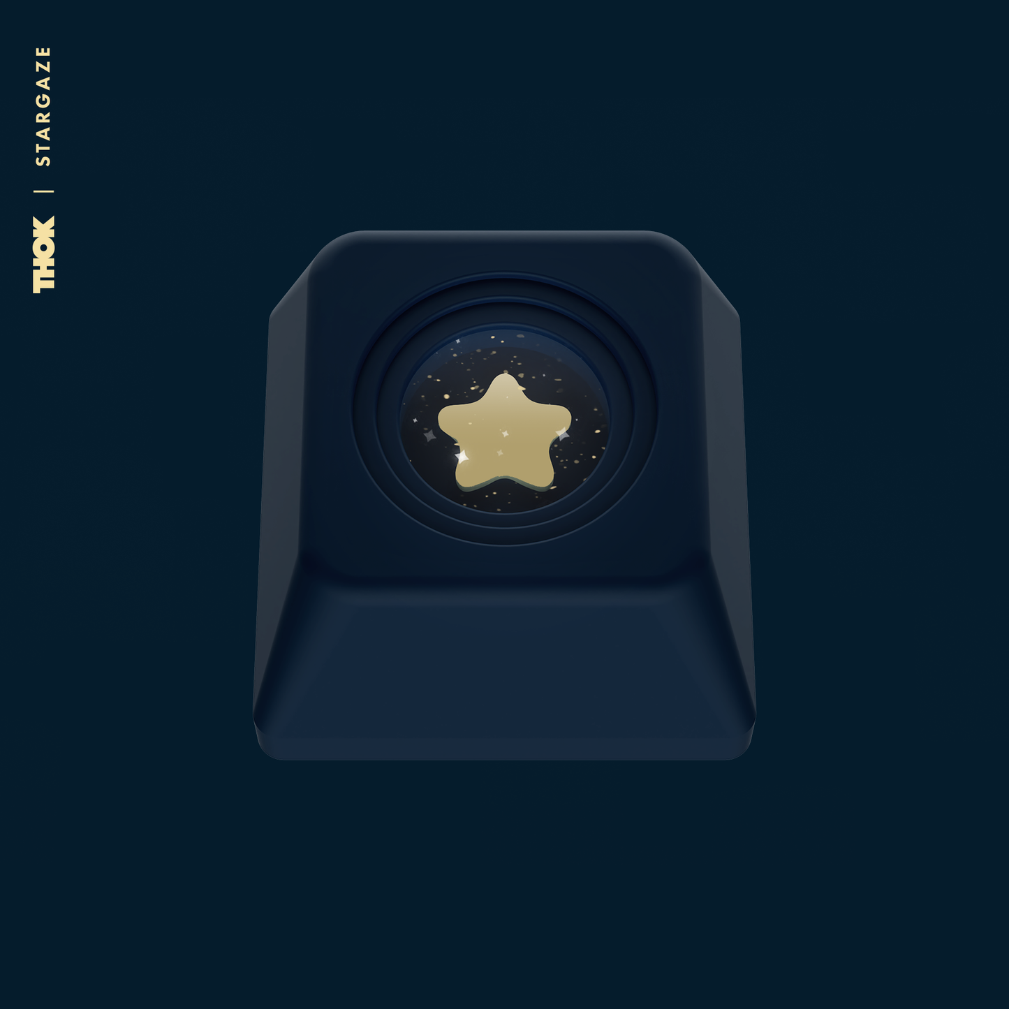 GMK Stargaze THOK Brass Star Keycap